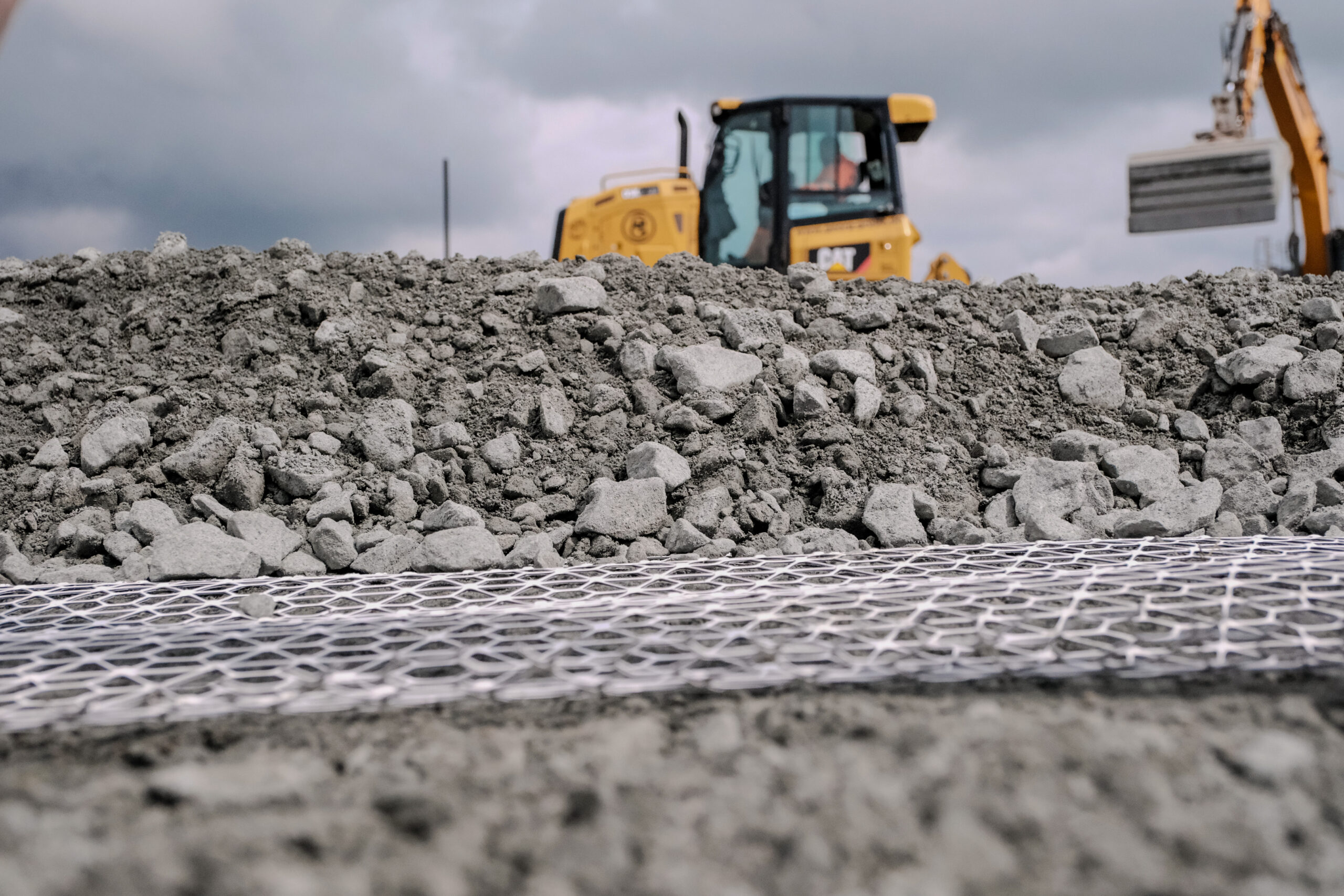 Tensar Geogrid Nahaufnahme